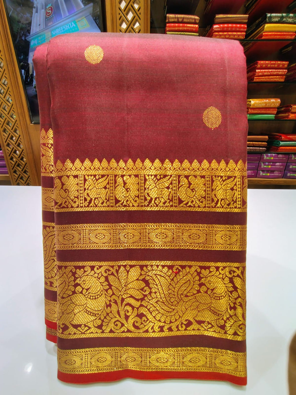 Pure Kanchipuram Silk Saree
