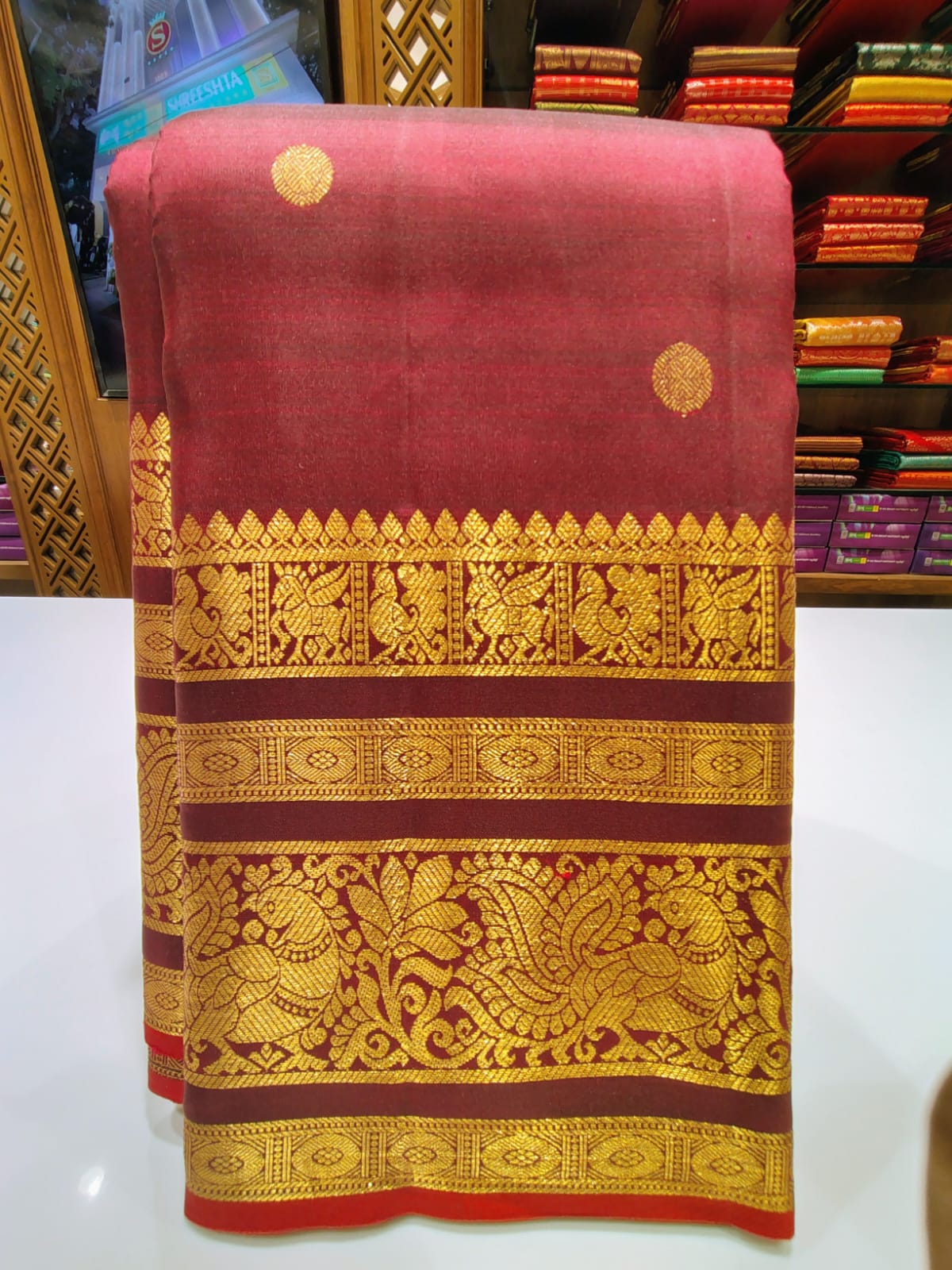 Pure Kanchipuram Silk Saree