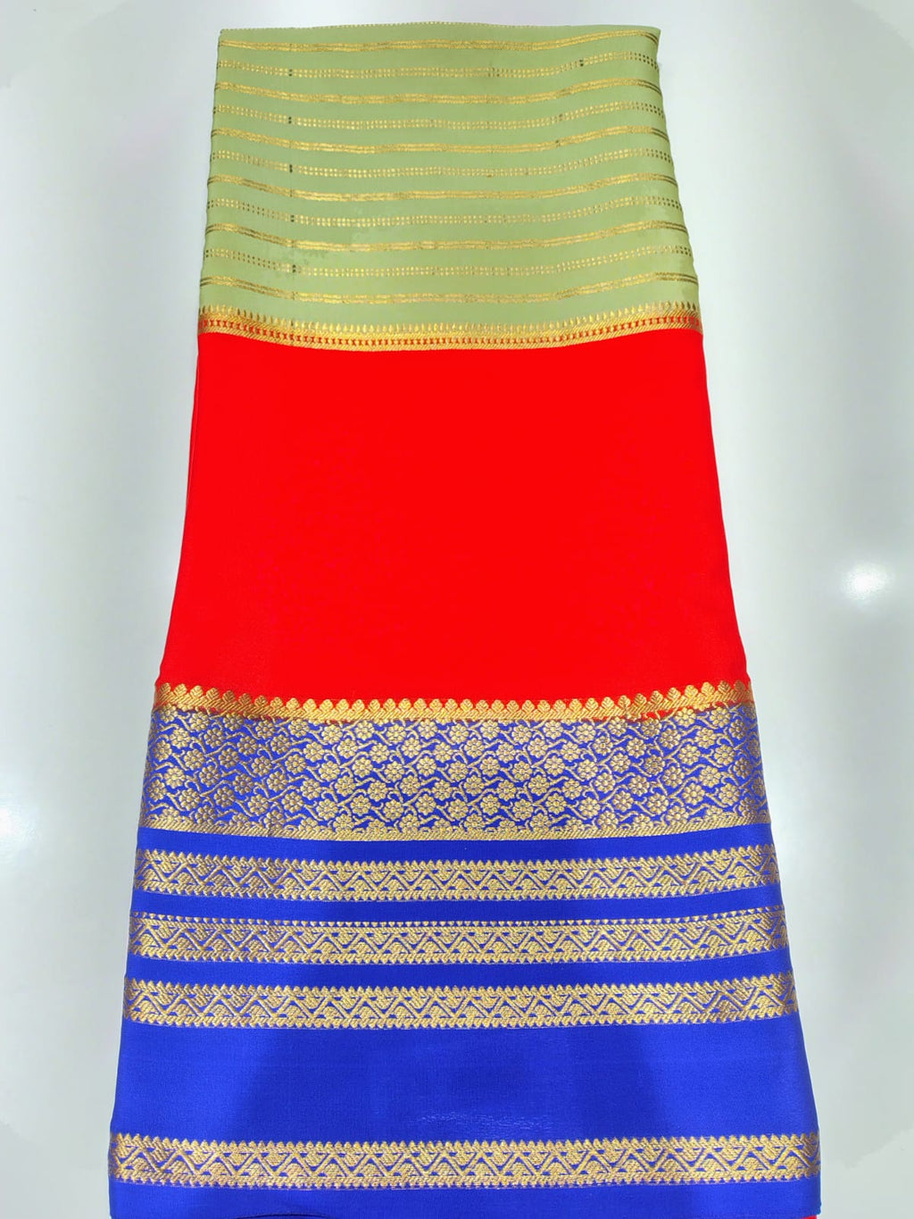 Pure Mysore Silk Saree.