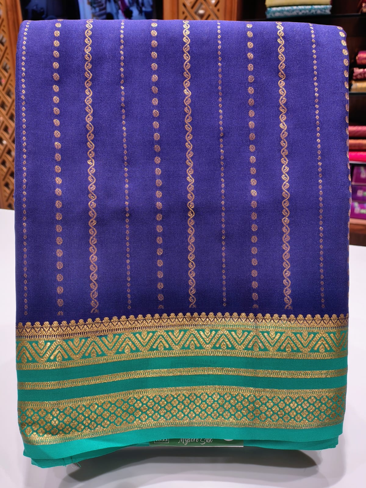 Pure Mysore Silk Saree.