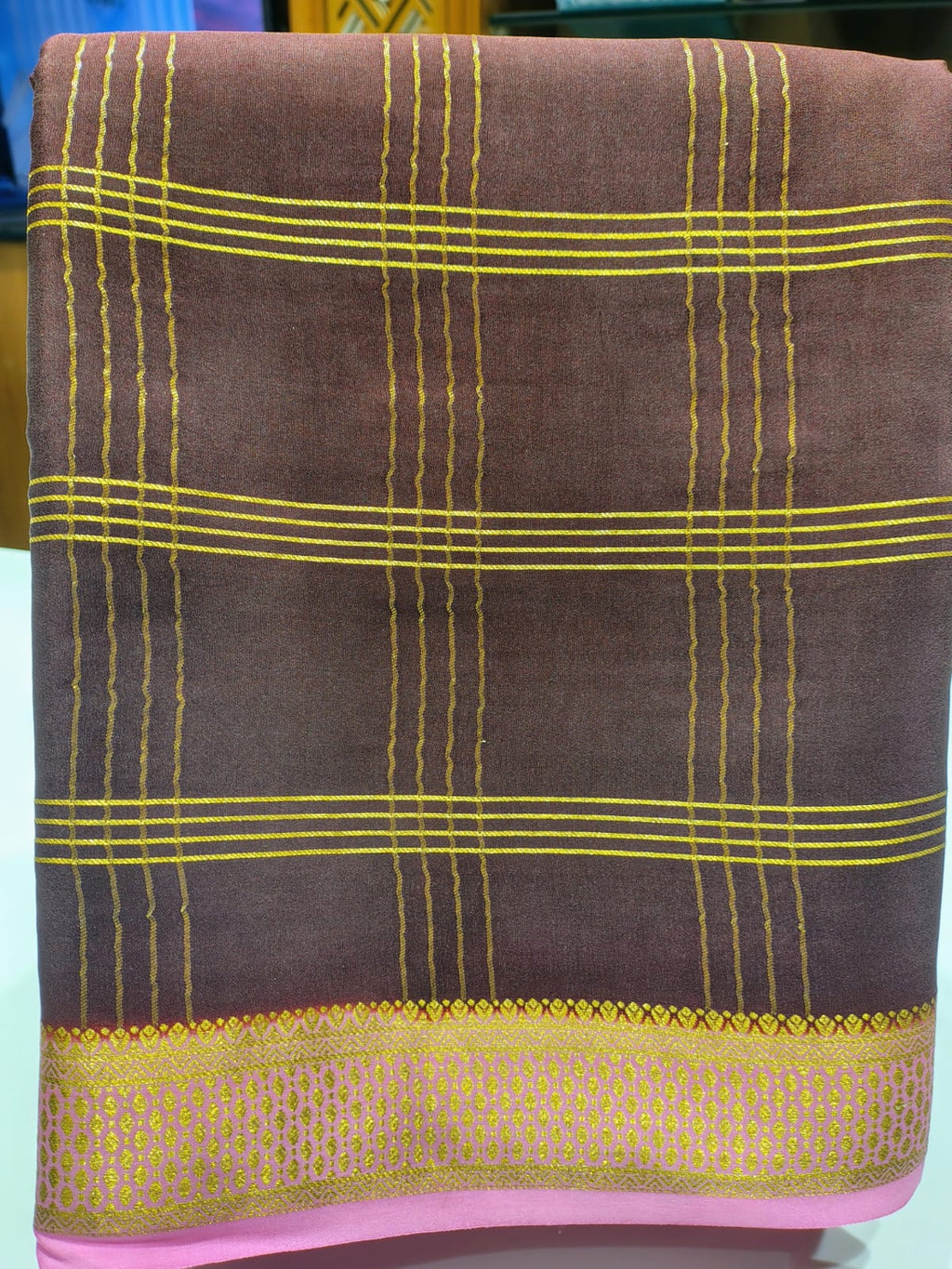 Pure Mysore Silk Saree.