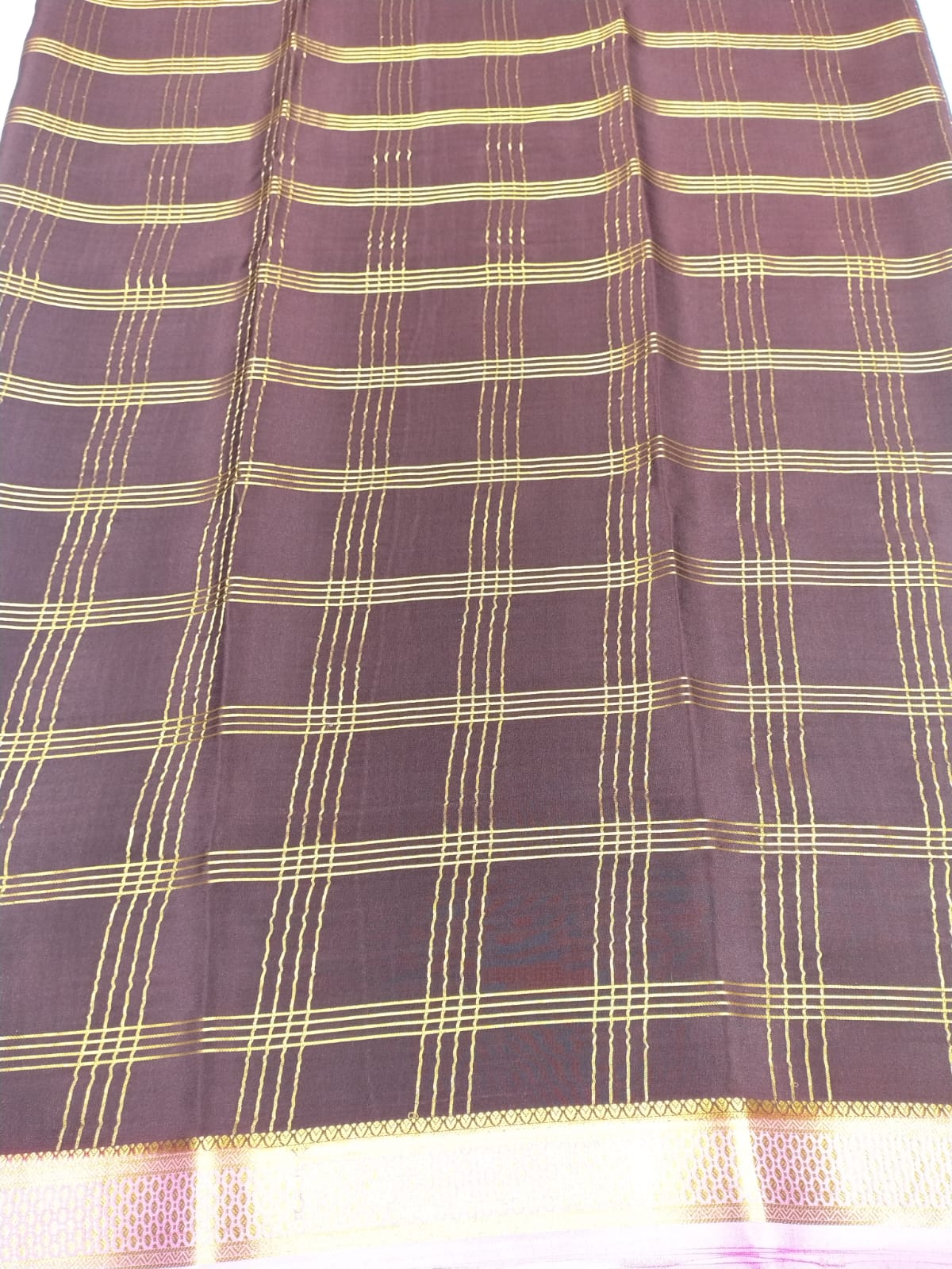 Pure Mysore Silk Saree.