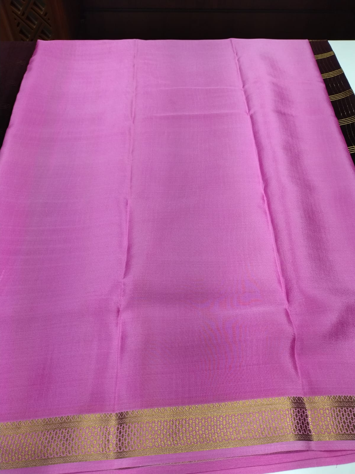 Pure Mysore Silk Saree.