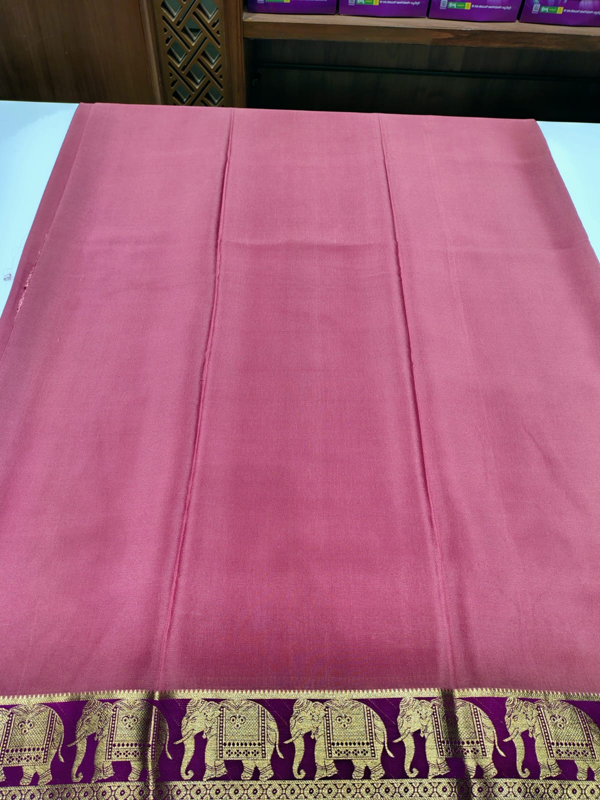 Pure Mysore Silk Saree.