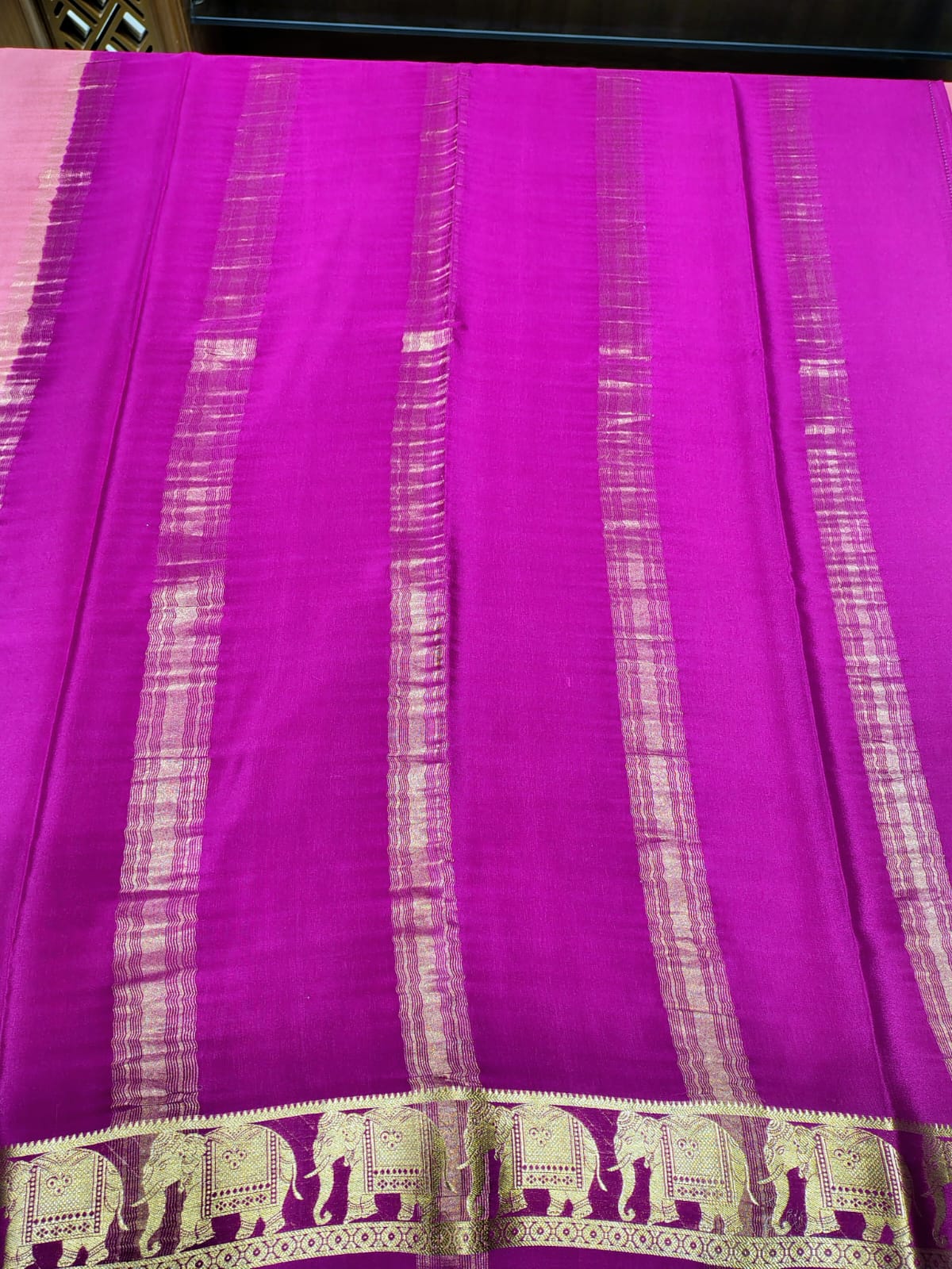 Pure Mysore Silk Saree.
