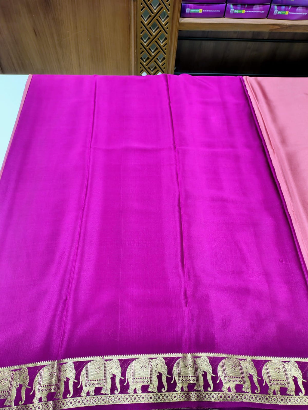 Pure Mysore Silk Saree.