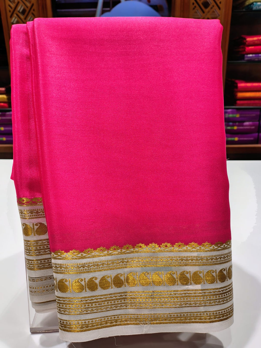Pure Mysore Silk Saree.