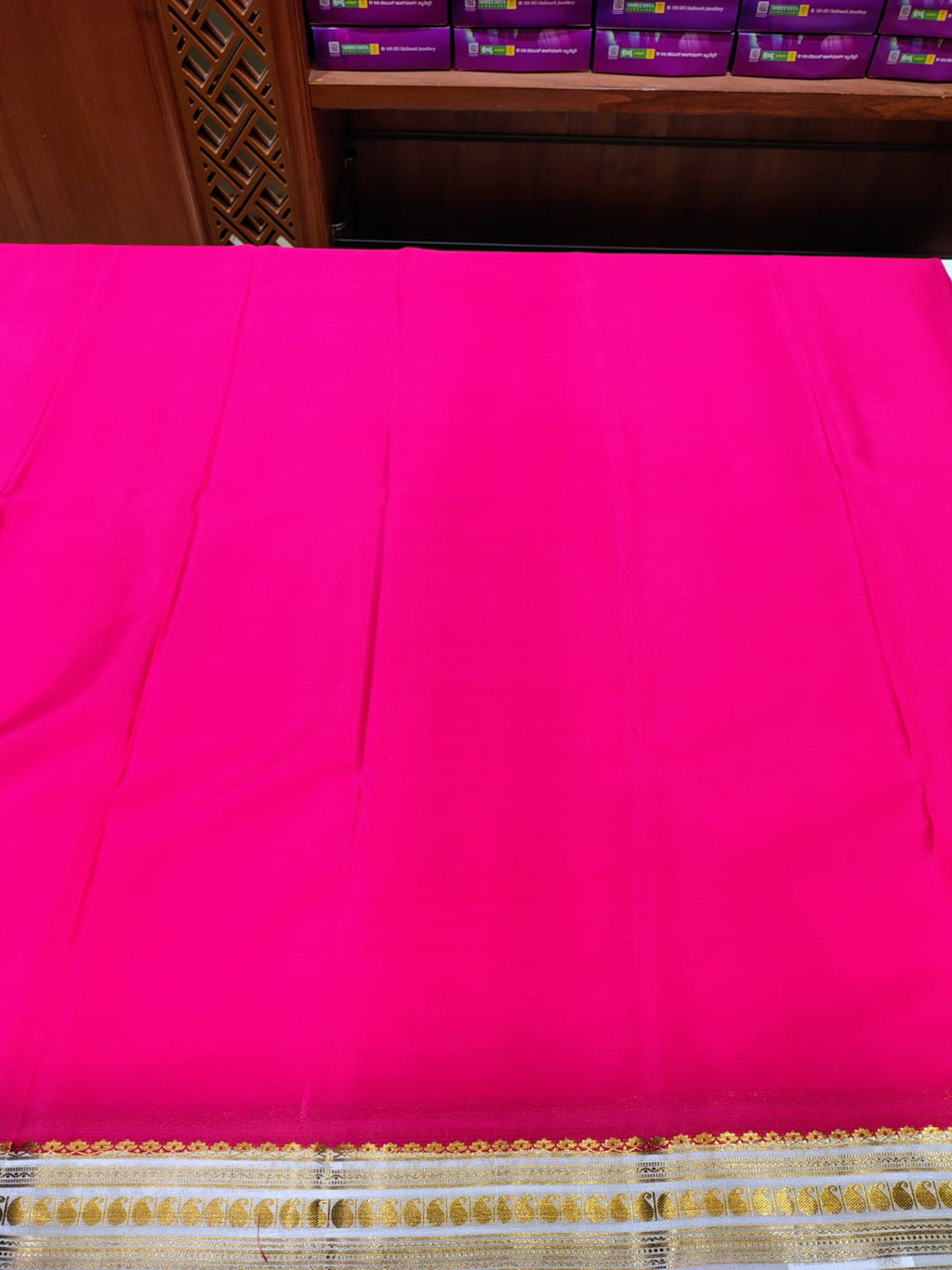Pure Mysore Silk Saree.