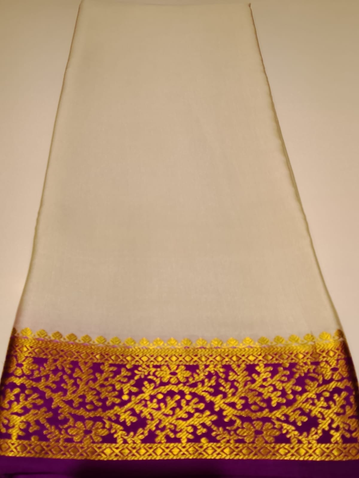 Pure Mysore Silk Saree.