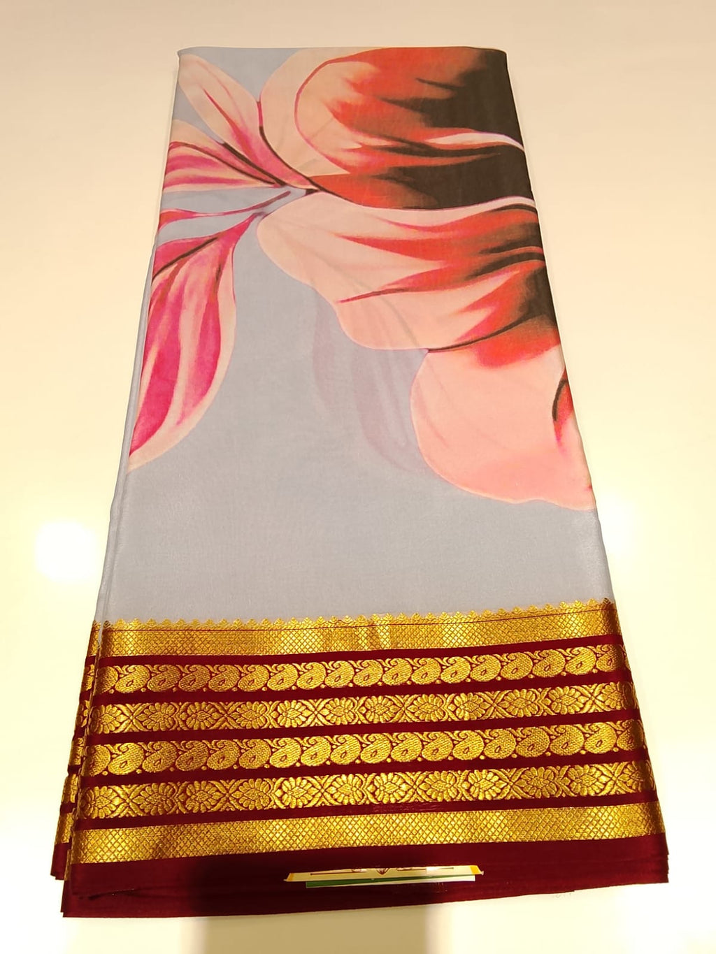 Pure Mysore Silk Saree.