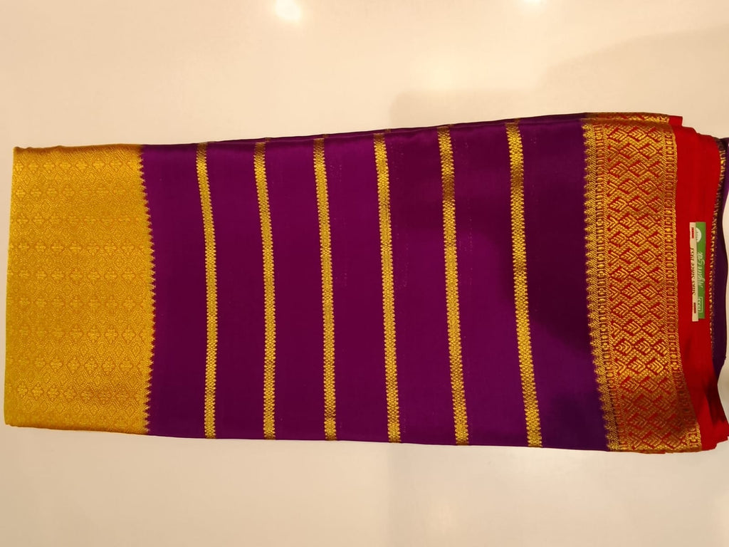 Pure Mysore Silk Saree.