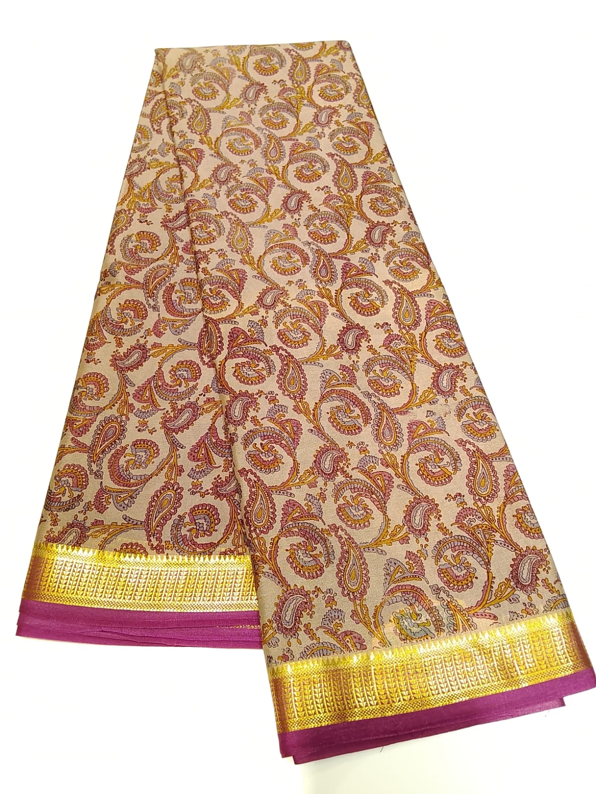 Pure Mysore Silk Saree.