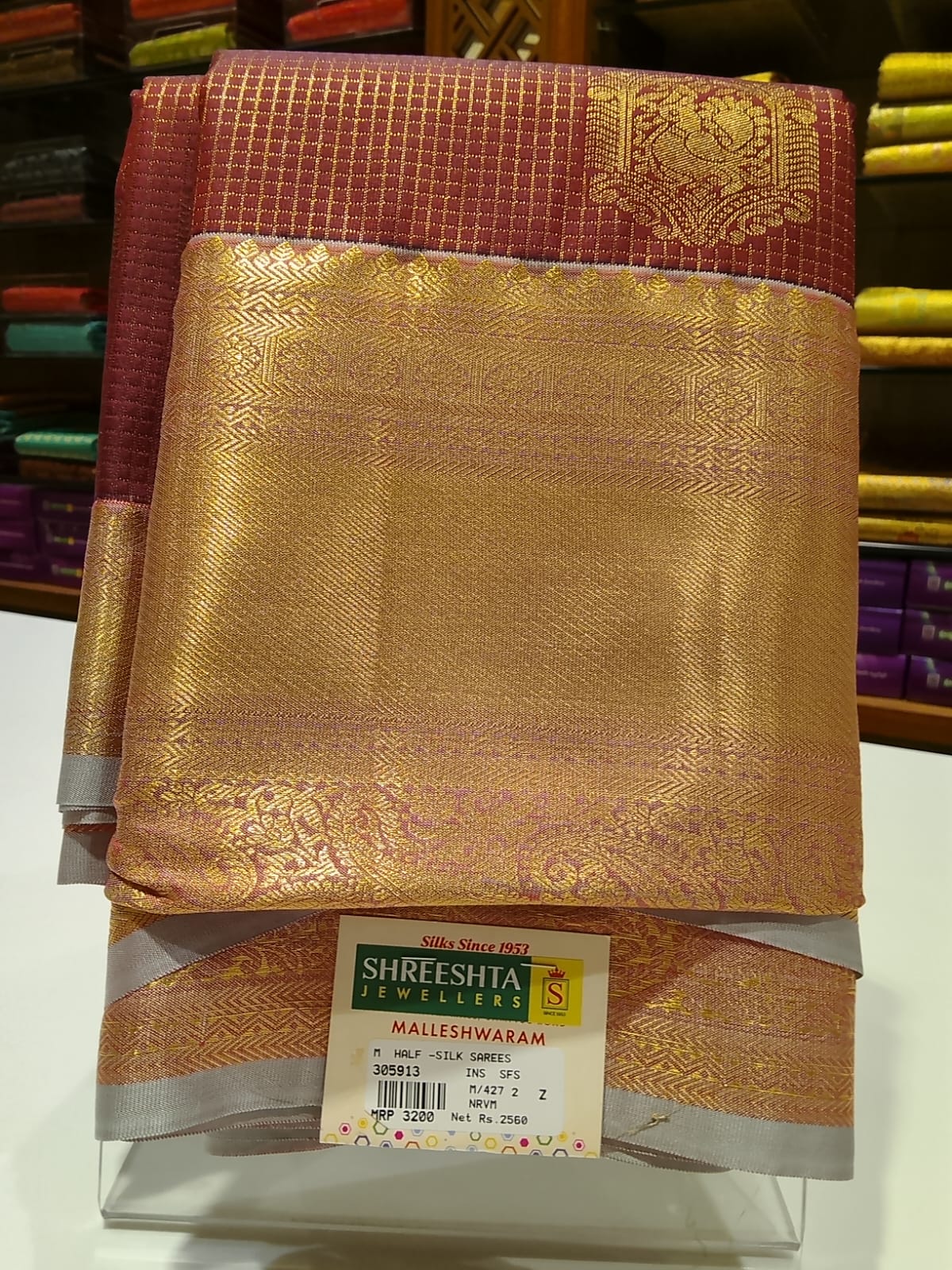 Half Silk Saree
