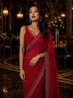 Embroidery Work Sarees