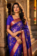 Semi Mysore Silk Saree.