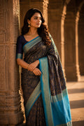 Semi Mysore Silk Saree.