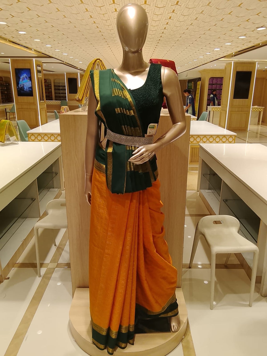 Pure Mysore Silk Saree.