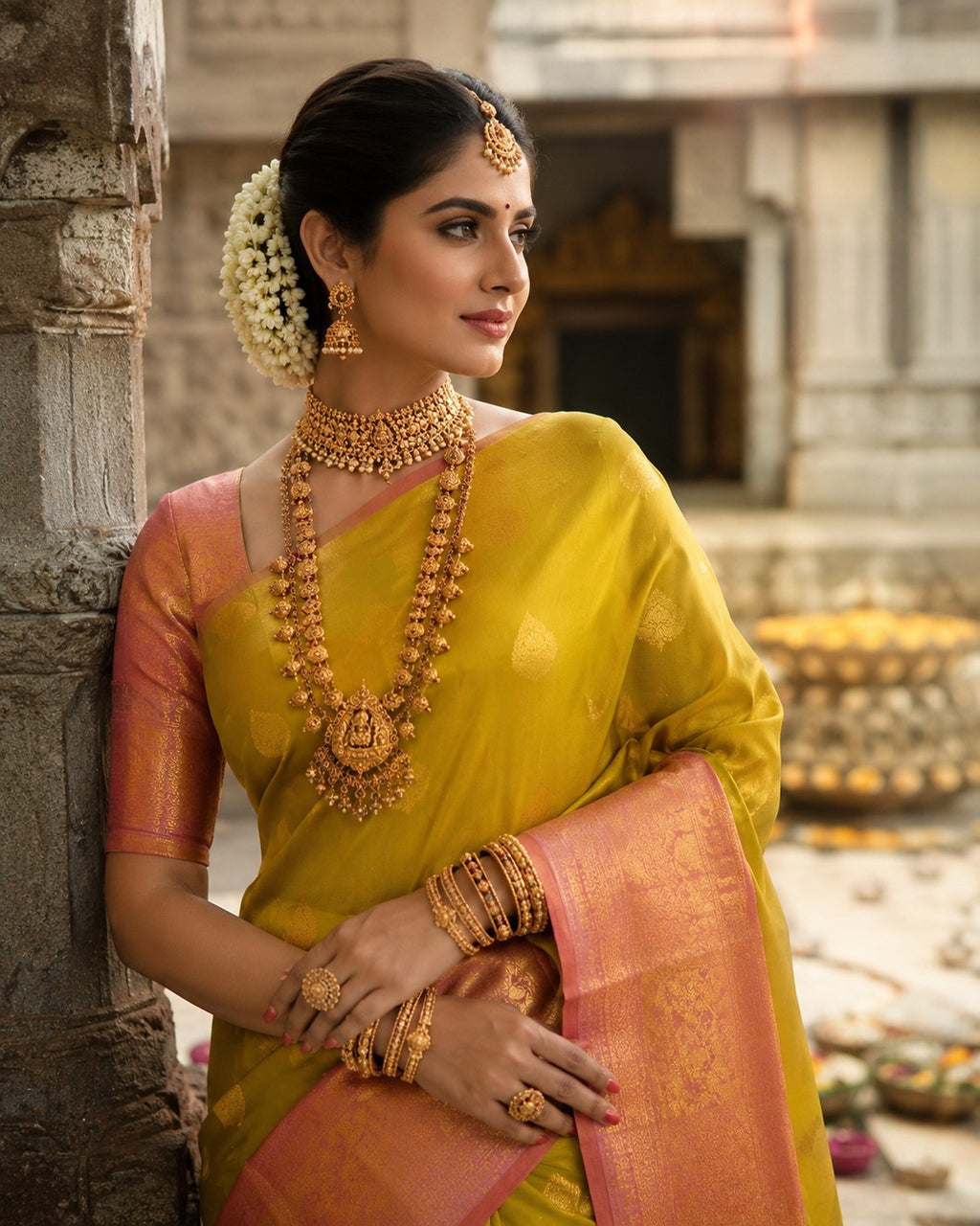 Half Silk Saree