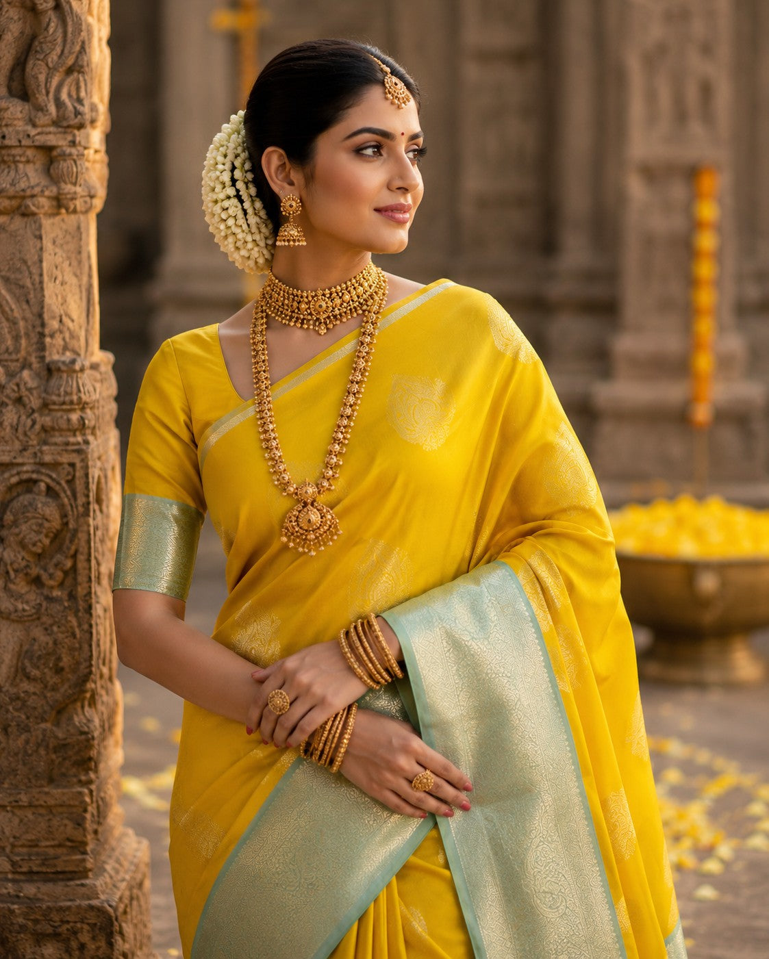 Half Silk Saree