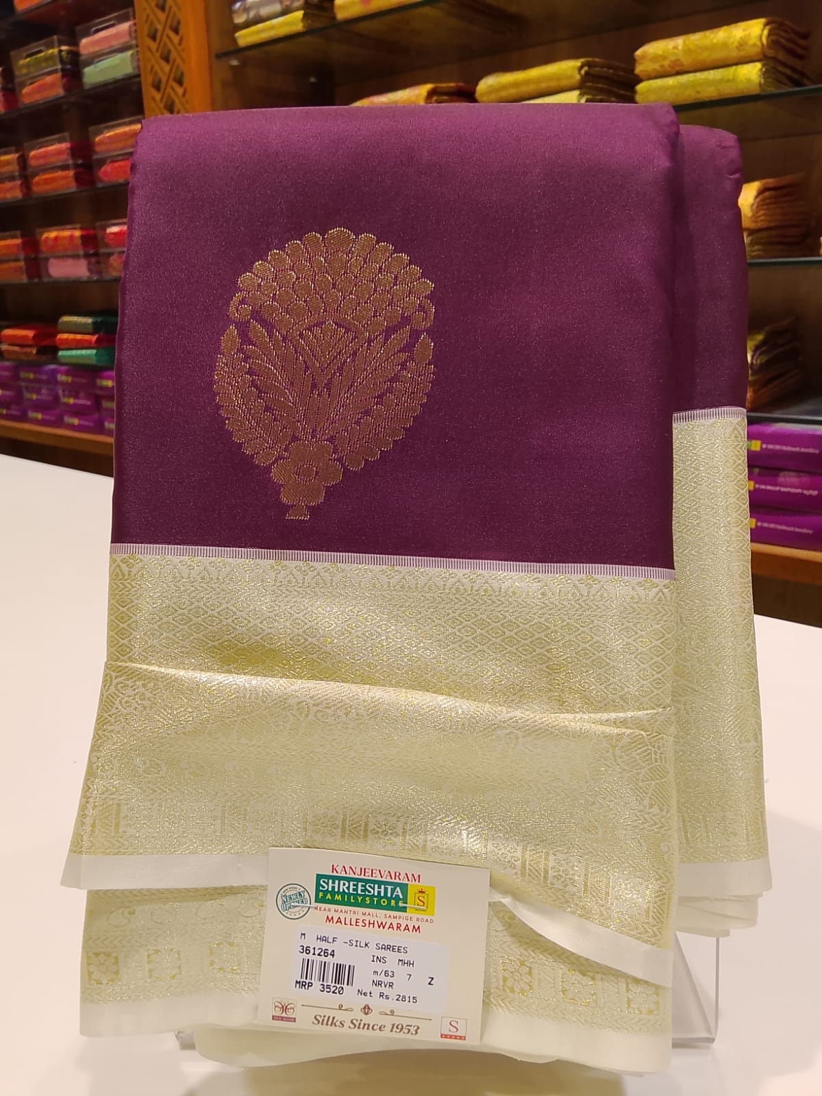 Half Silk Saree