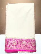Semi Mysore Silk Saree.