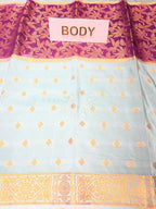Semi Mysore Silk Saree.