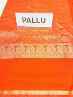 Semi Mysore Silk Saree.