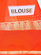 Semi Mysore Silk Saree.