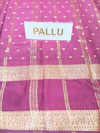 Semi Mysore Silk Saree.