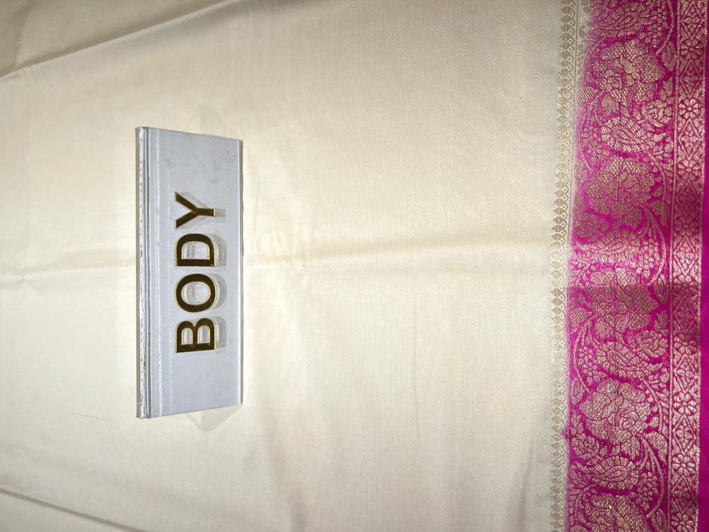 Semi Mysore Silk Saree.