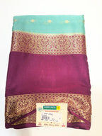 Semi Mysore Silk Saree.