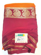 Semi Mysore Silk Saree.