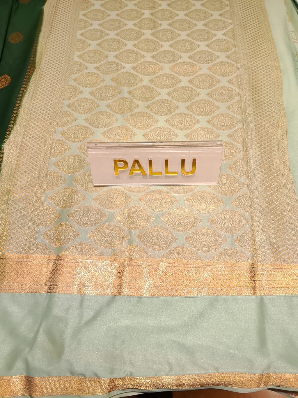 Semi Mysore Silk Saree.
