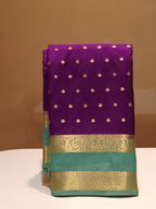 Semi Mysore Silk Saree.