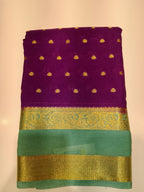 Semi Mysore Silk Saree.