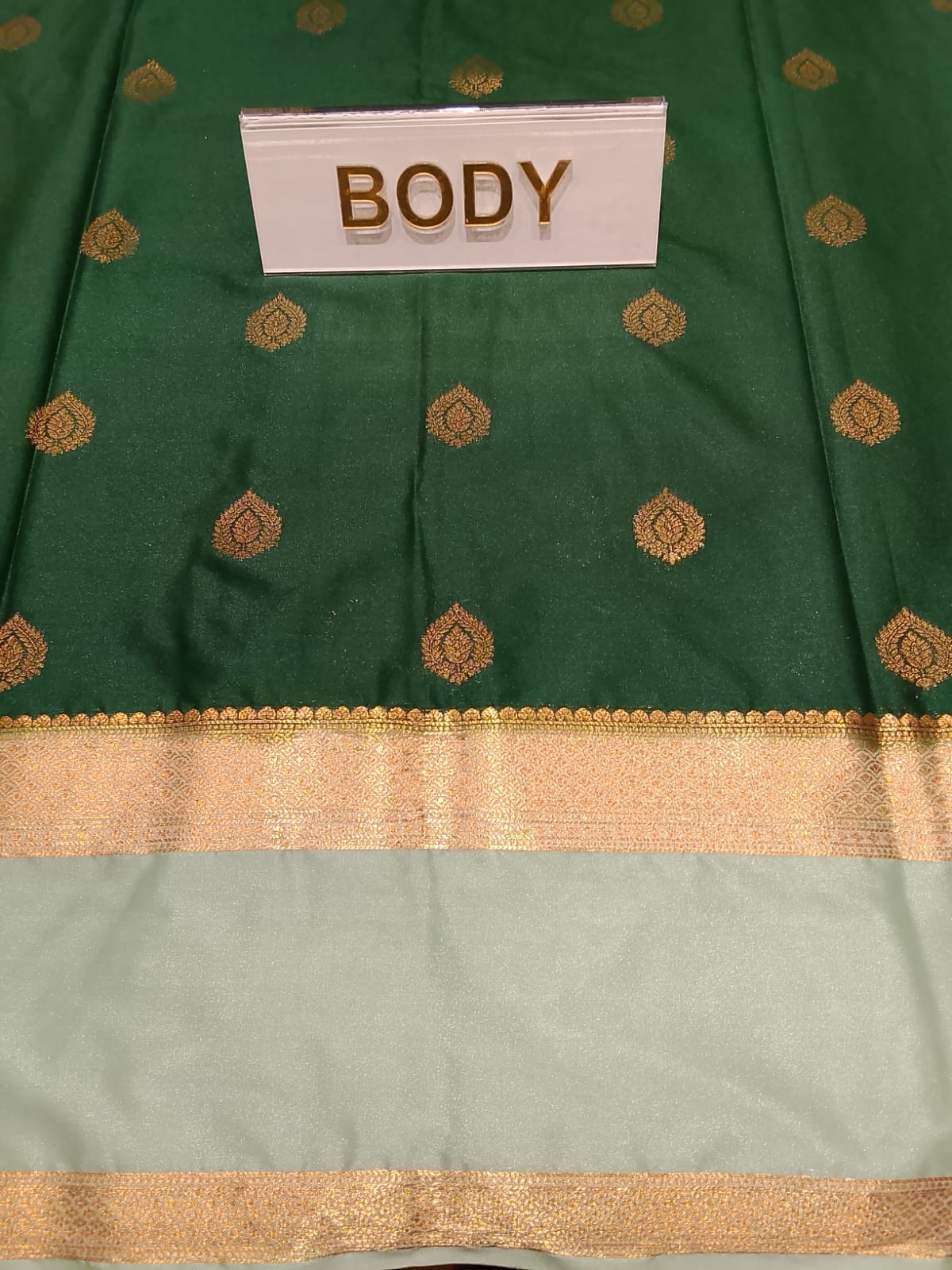 Semi Mysore Silk Saree.