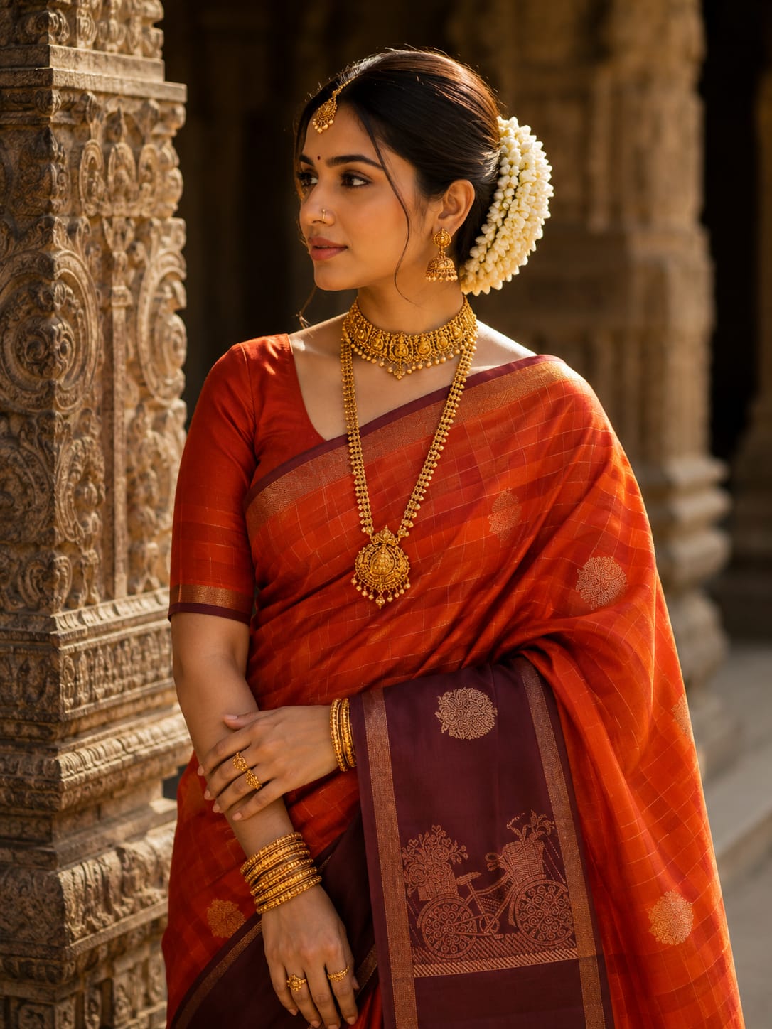 Pure Kanchipuram Silk Saree