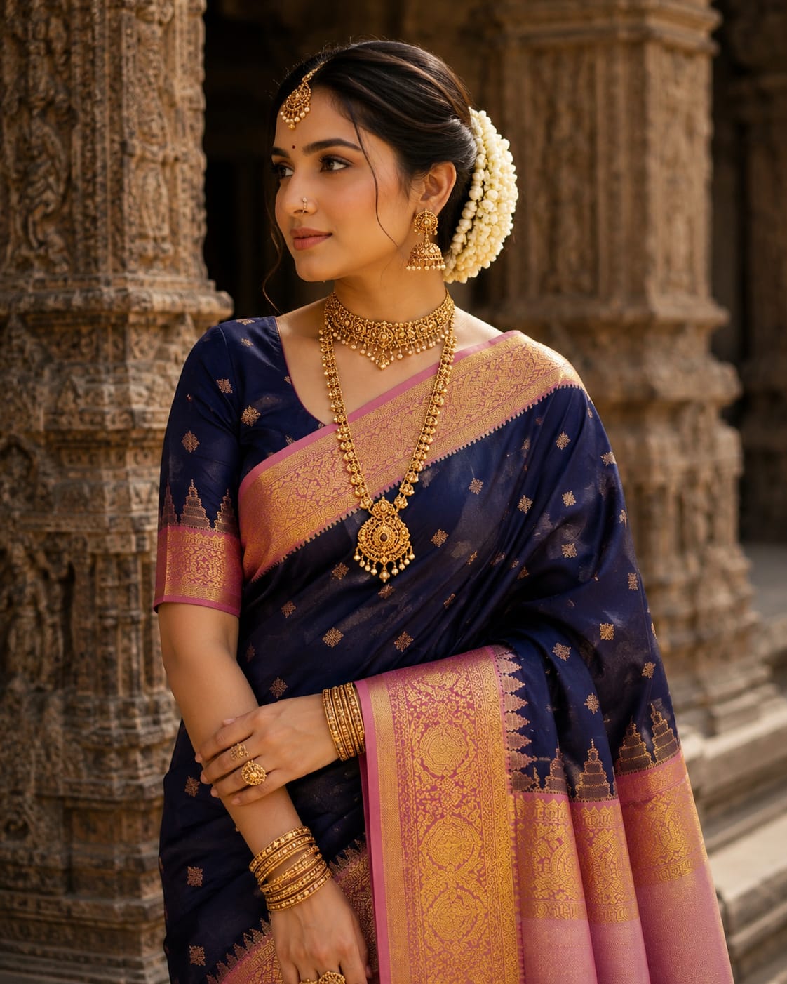 Pure Kanchipuram Silk Saree