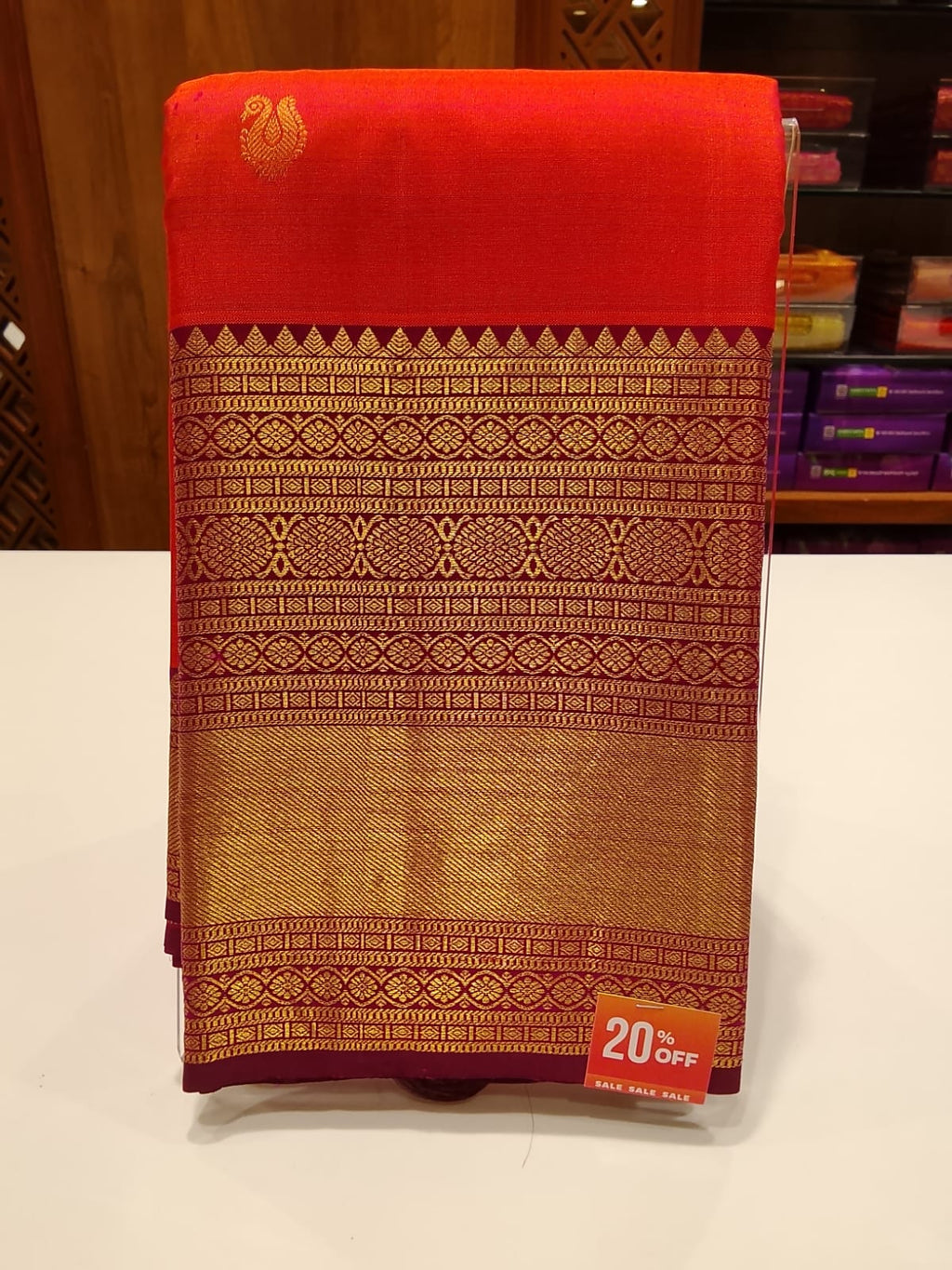 Pure Kanchipuram Silk Saree