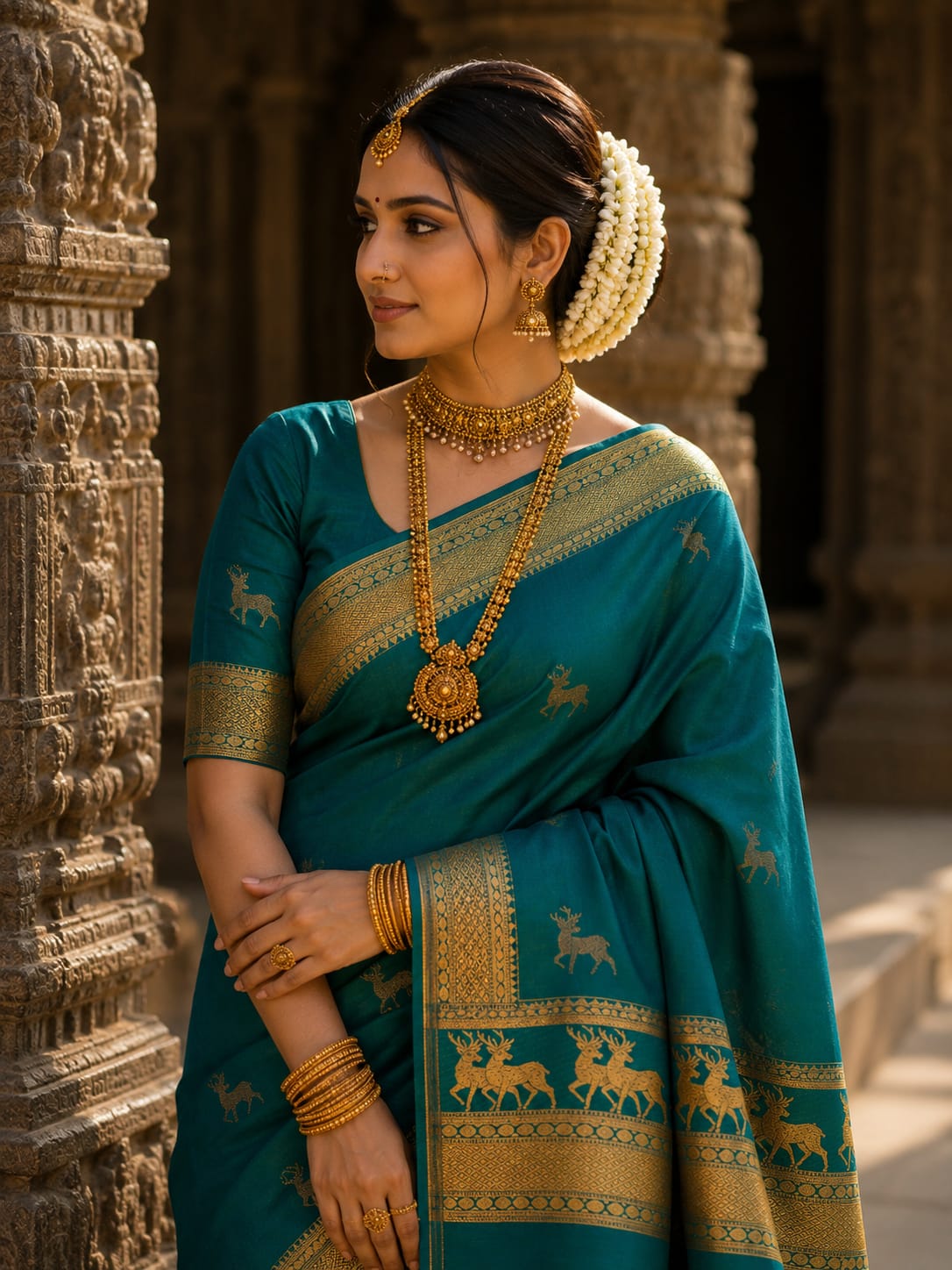 Pure Kanchipuram Silk Saree