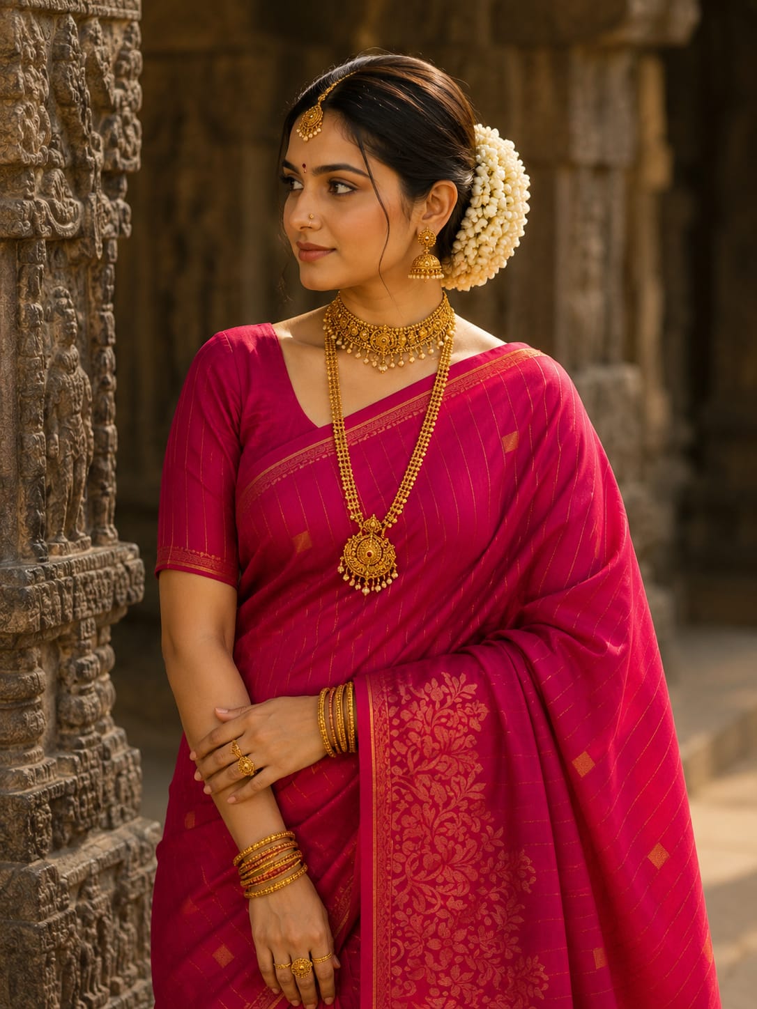 Pure Kanchipuram Silk Saree