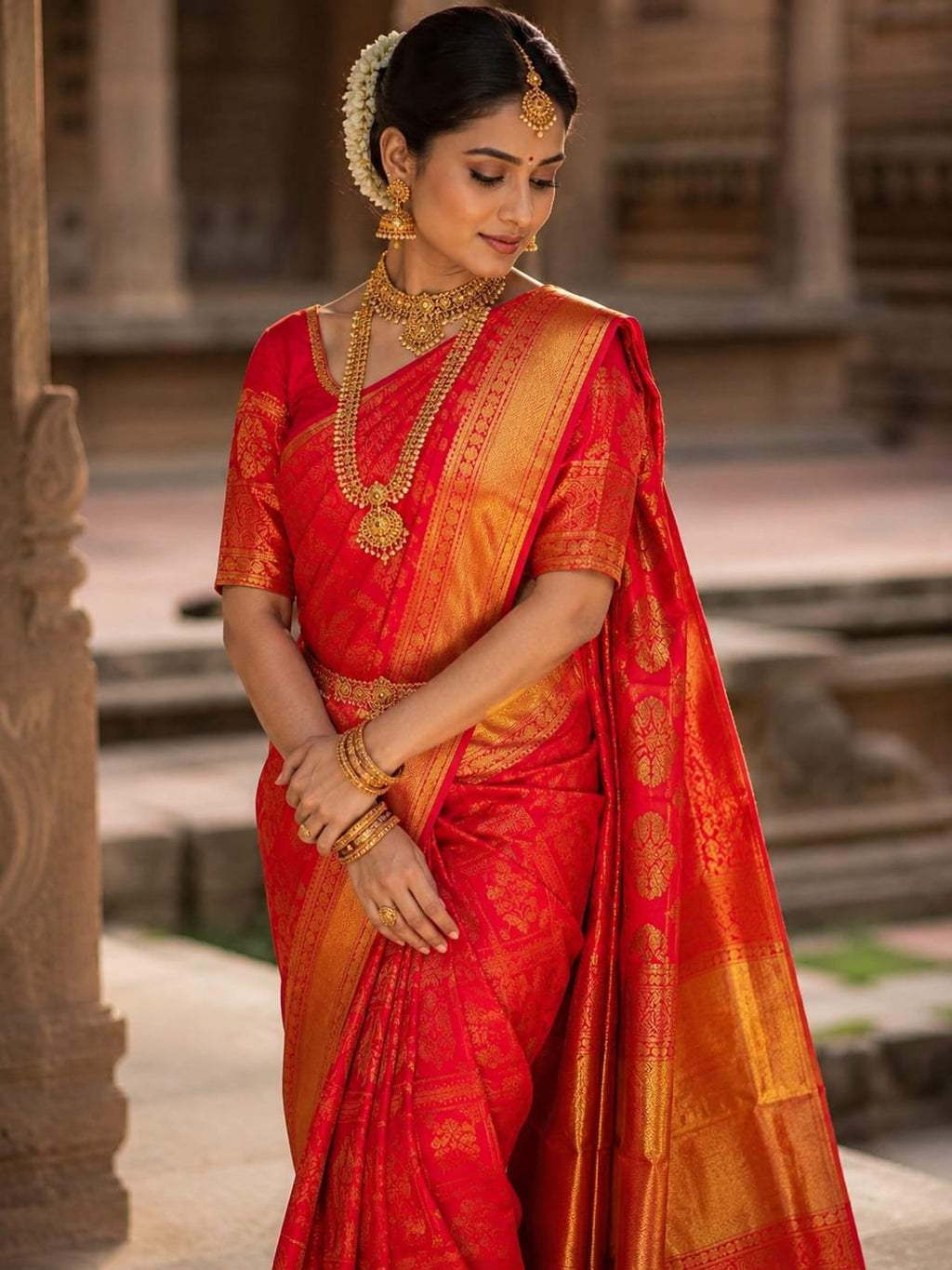 Pure Kanchipuram Silk Saree