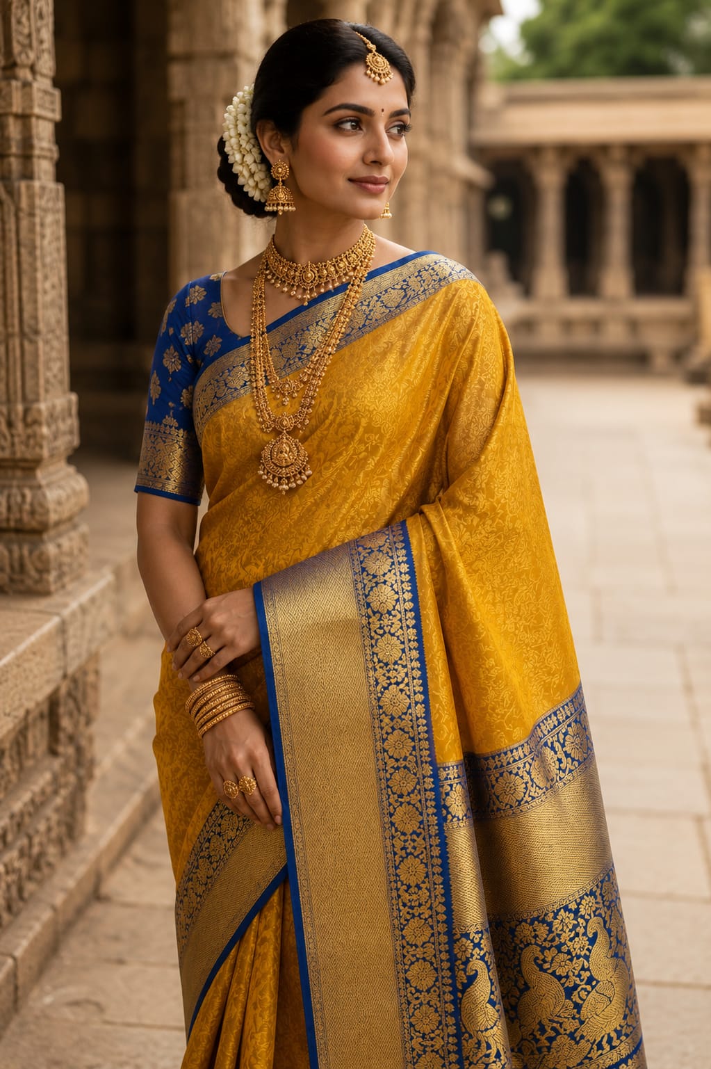 Pure Kanchipuram Silk Saree