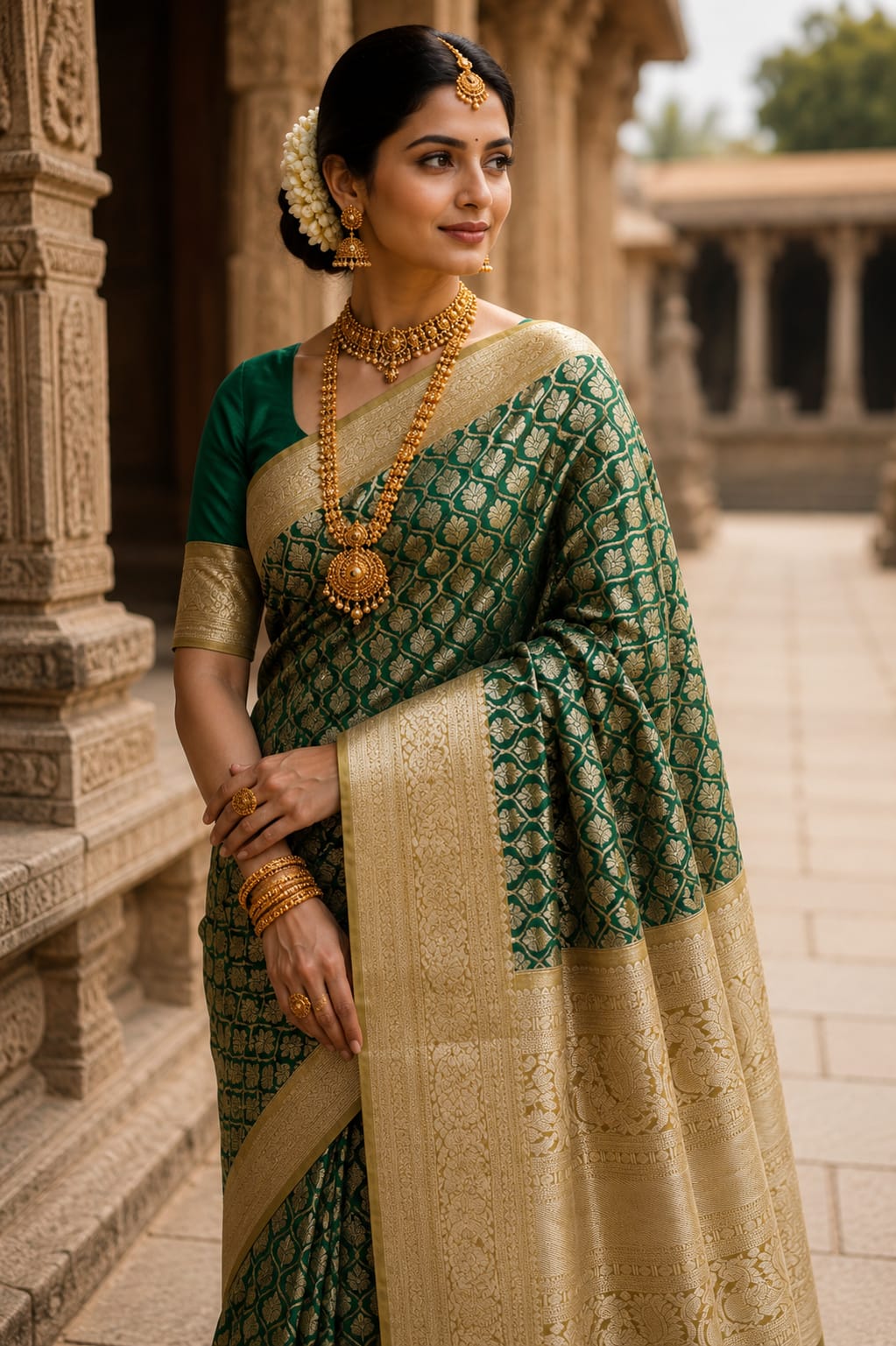 Pure Kanchipuram Silk Saree