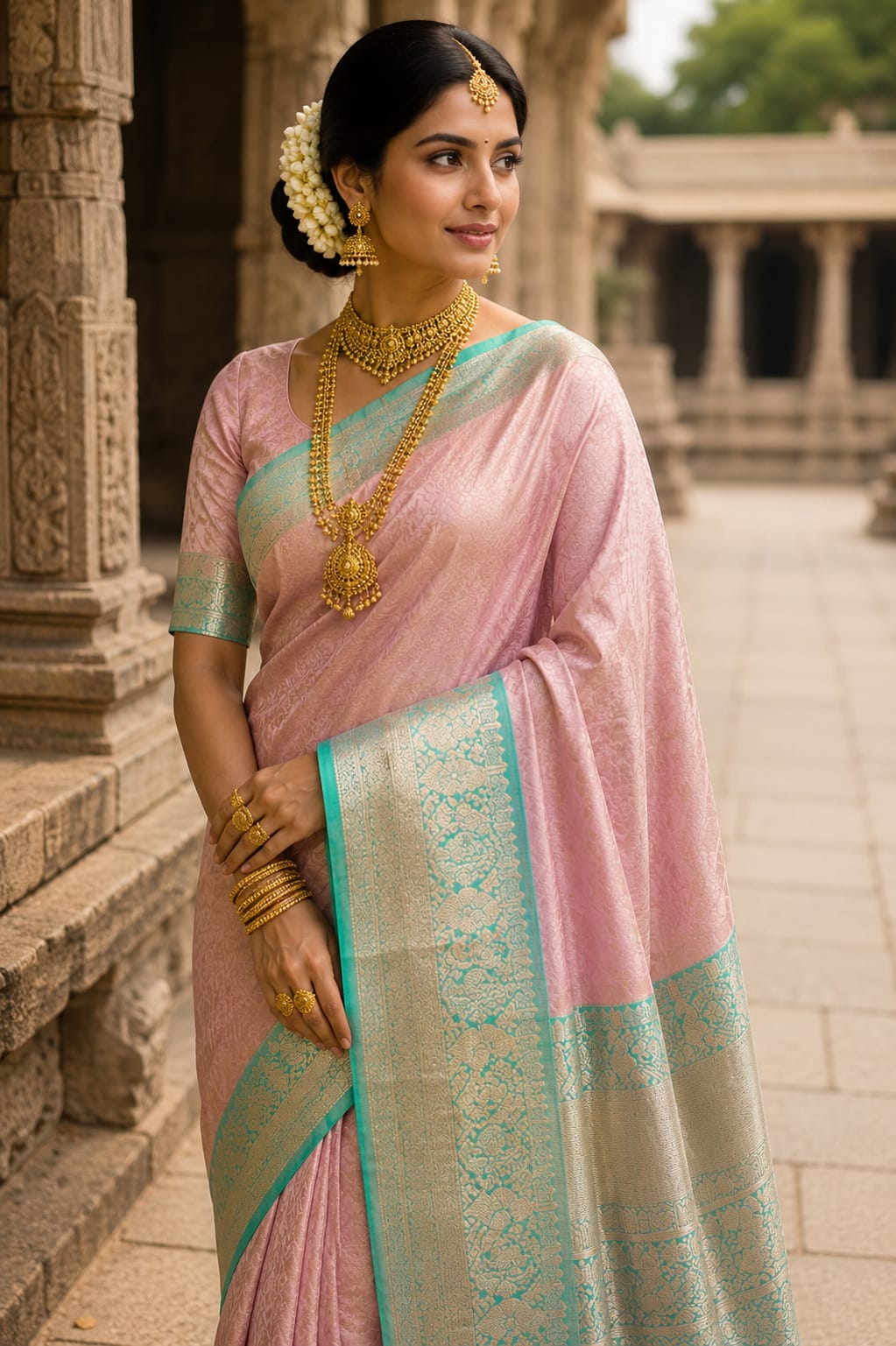 Pure Kanchipuram Silk Saree