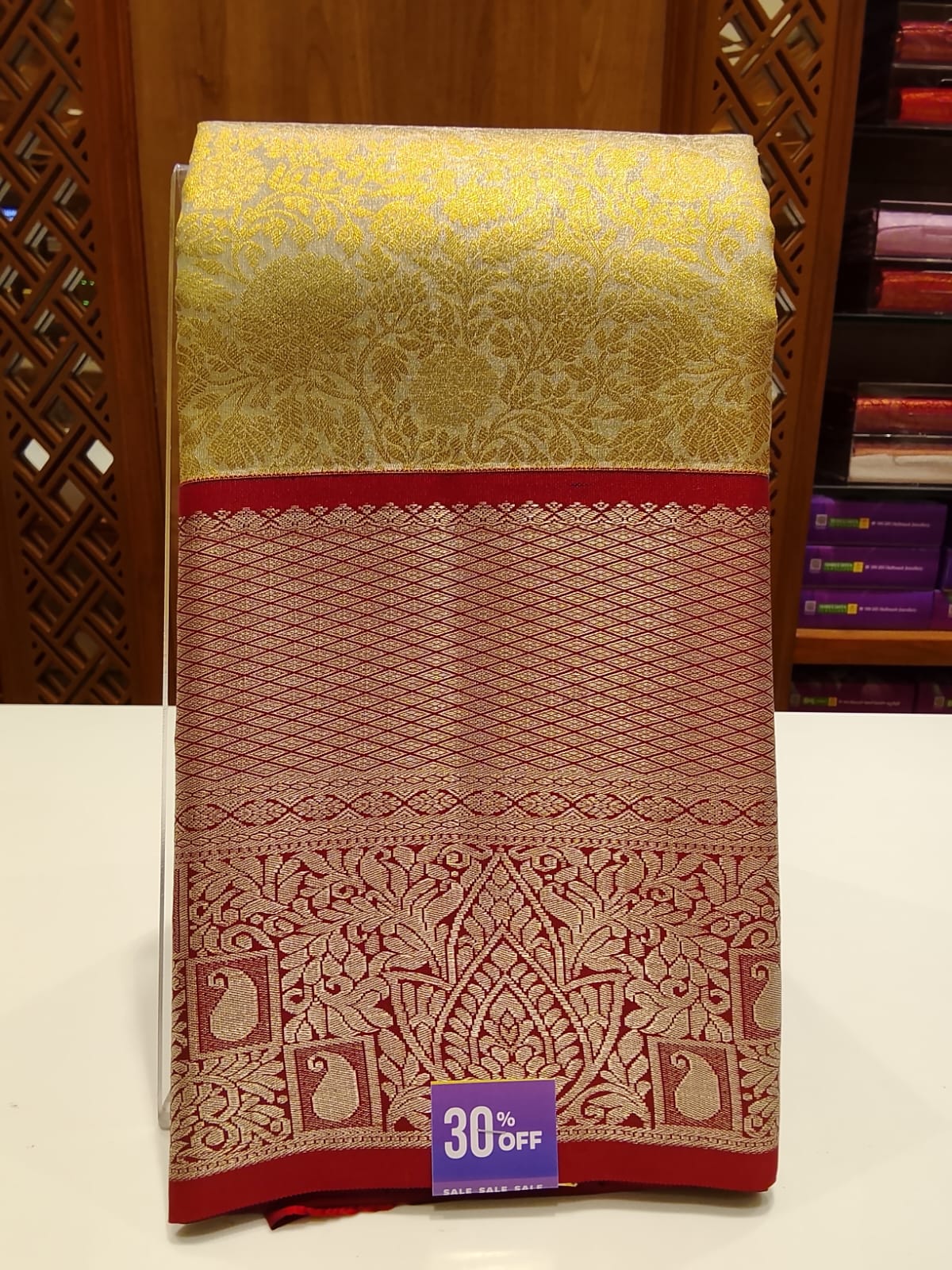 Pure Kanchipuram Silk Saree