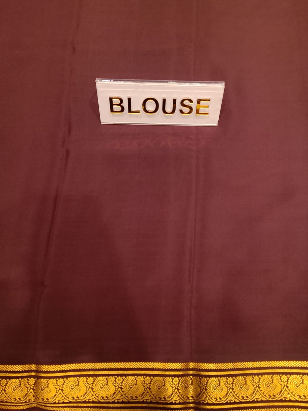 Pure Mysore Silk Saree.