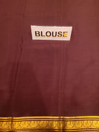 Pure Mysore Silk Saree.