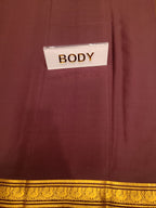 Pure Mysore Silk Saree.