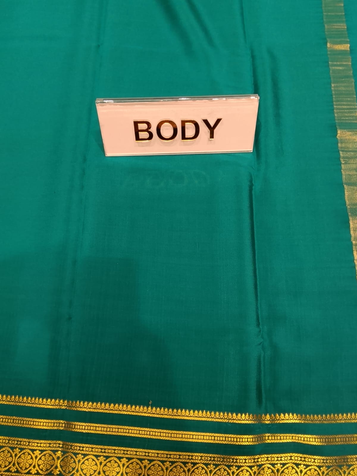 Pure Mysore Silk Saree.